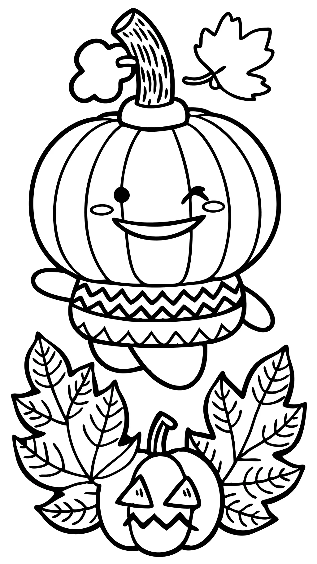 fall coloring pages free printable